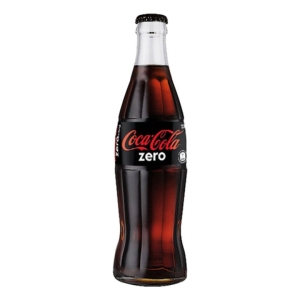 Coco cola zero in vetro 